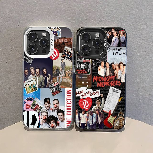 O-one Directions Stoßfeste Handyhülle für iPhone 11 bis iPhone 17 Pro Max Plus in Schwarz und Weiß - Bild 1