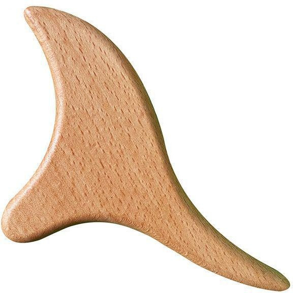 GlowEssence Holzmassagegerät Set, Faszienrolle & Gua Sha Brett, beige, Unisex - Bild 1