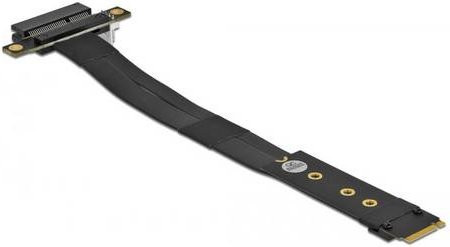 Delock PCIe x4 NVMe Adapterkabel für M.2 Key M in Schwarz - Bild 2