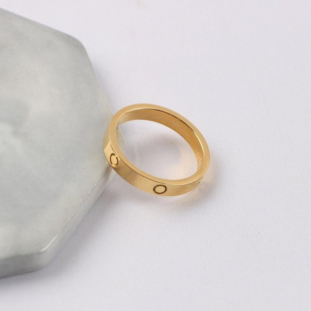 Wucifang Jewelry Ring, Diamant, Gold, Unisex - Bild 1