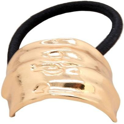 Zoeneed Haargummi, Legierung, Schleife, geometrisches Dekor, Black, Unisex - Bild 1