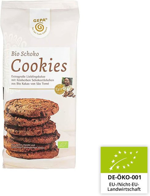Gepa Bio-Schoko-Cookies 150 g - Bild 1