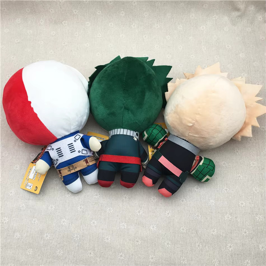 Bandai My Hero Academia Izuku Midoriya Katsuki Bakugou Shouto Todoroki, Plüschpuppen, 23cm - Bild 3