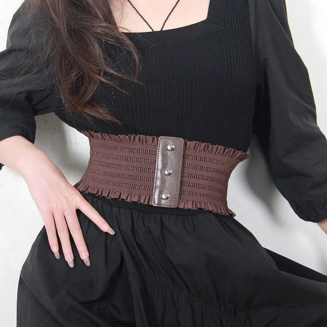 XYNN Gürtel Damen, kaffeebraun, 65cm - Bild 1