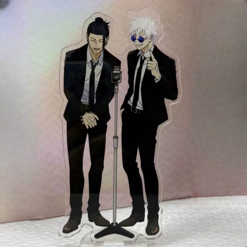 Bandai Jujutsu Kaisen Acryl-Standfiguren, Itadori Yuji, Fushiguro Megumi, Gojo Satoru, Nanami Kento, Set / Bundle - Bild 3