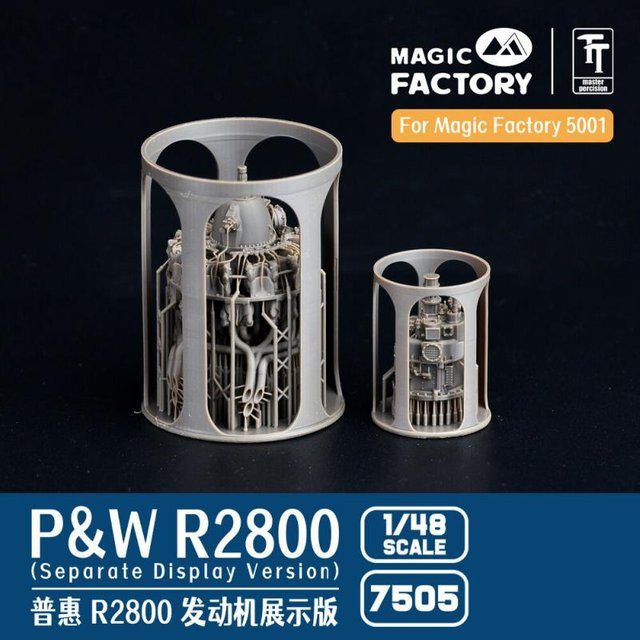 Magic Factory P&W R2800 Engine, Separate Display Version, Set 1 - Bild 1