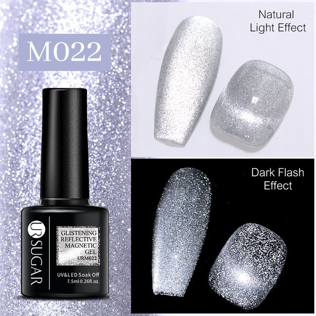UR SUGAR Nagellack, silberfarben, 7,5 ml - Bild 1