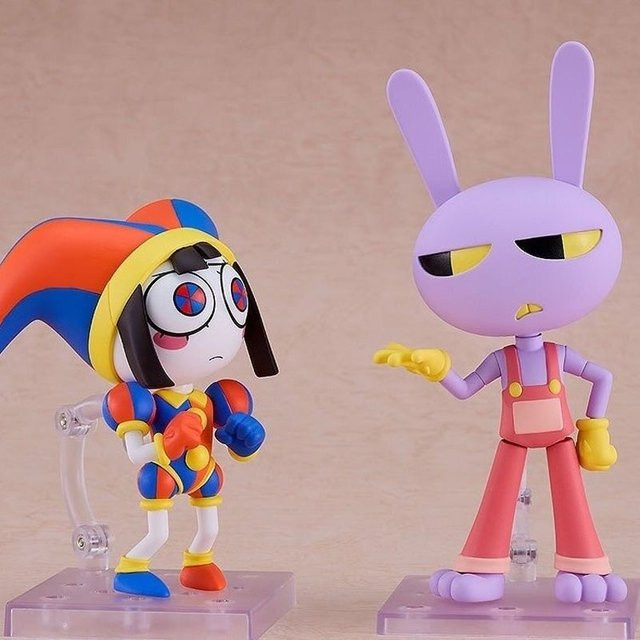 Bandai The Amazing Digital Circus Nendoroid Pomni Jax, Actionfigur, Kunststoff - Bild 1