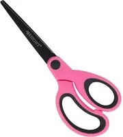 Westcott Bastelschere NEON Colour Linkshänder, gerade, Pink/Multicolour, Länge: 17,2 cm - Bild 1