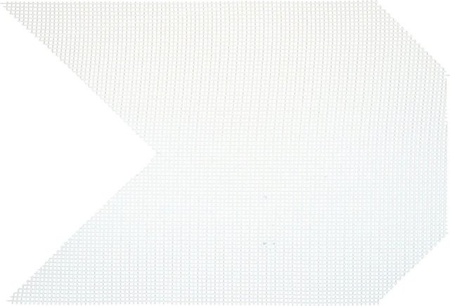Dalsys Diagonal-Armierung aus Glasfaser in Weiß, B/T/H: 40 x 33 x 10 cm, 165g/m² mit 4 x 4mm Maschenweite - Bild 1