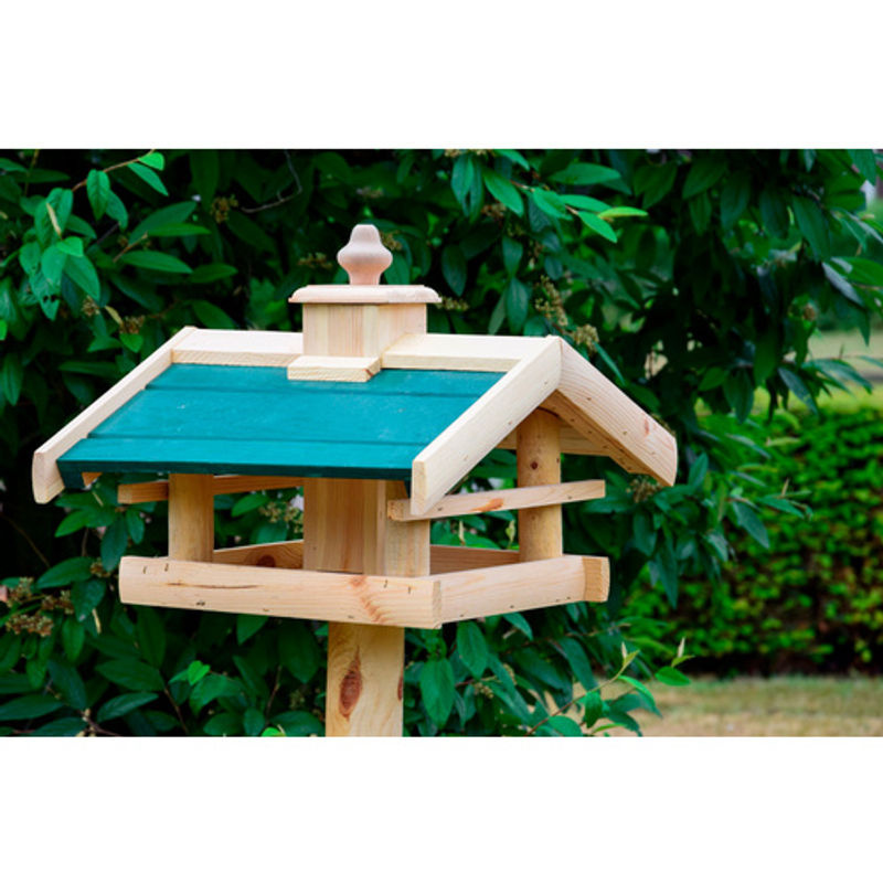 dobar Vogelfutterhaus Kulusuk für Ständermontage in Grün - Bild 3