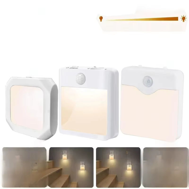VENUSWING LED-Nachtlampe mit Bewegungsmelder in Weiß, dimmbar und modern für Schlafzimmer und Flur - Bild 7
