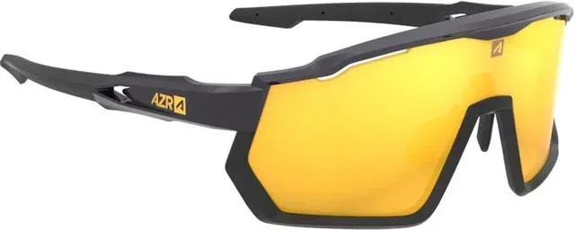 AZR Pro Race Rx Sonnenbrille, Wrap, Vollrand, Schwarz, Unisex, Kunststoff - Bild 1