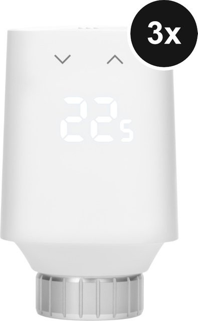 Eve Thermo Matter 5. Gen. Heizkörperthermostat 3er-Set Weiß - Bild 1