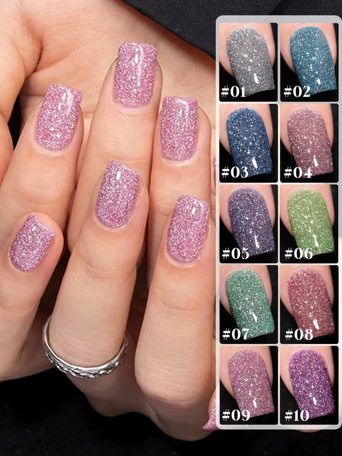 MIANEL Nagellack, Glitzernd, 12 ml - Bild 5