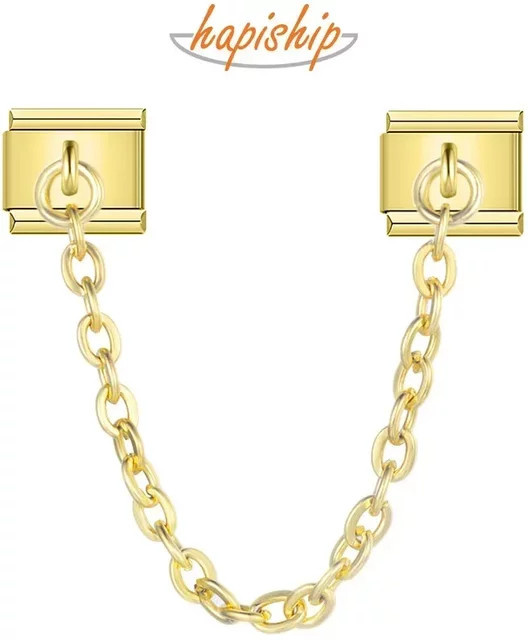Hapiship Armband Edelstahl, Gold, Damen, 7 cm - Bild 1