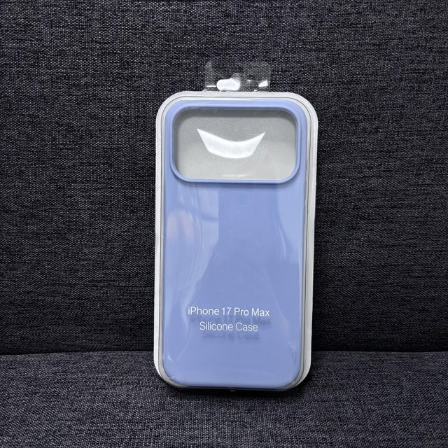 KH Weiche Flüssigsilikon Schutzhülle für iPhone 15 14 13 12 Pro Max und weitere Modelle, Farbe: Lila - Bild 1
