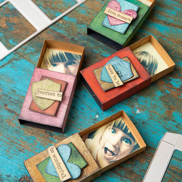 Matchbox Metall-Stanzformen für DIY Scrapbooking, Kartenherstellung und Basteldekoration - Bild 1