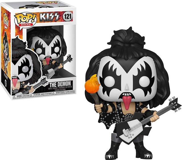 Funko Music Kiss The Demon Vinyl Figur Bunt / Mehrfarbig - Bild 1