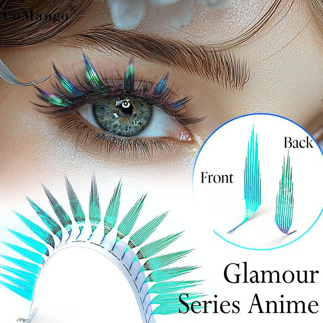 CoMango Spire Lashes Green, Glänzend, Unisex - Bild 1