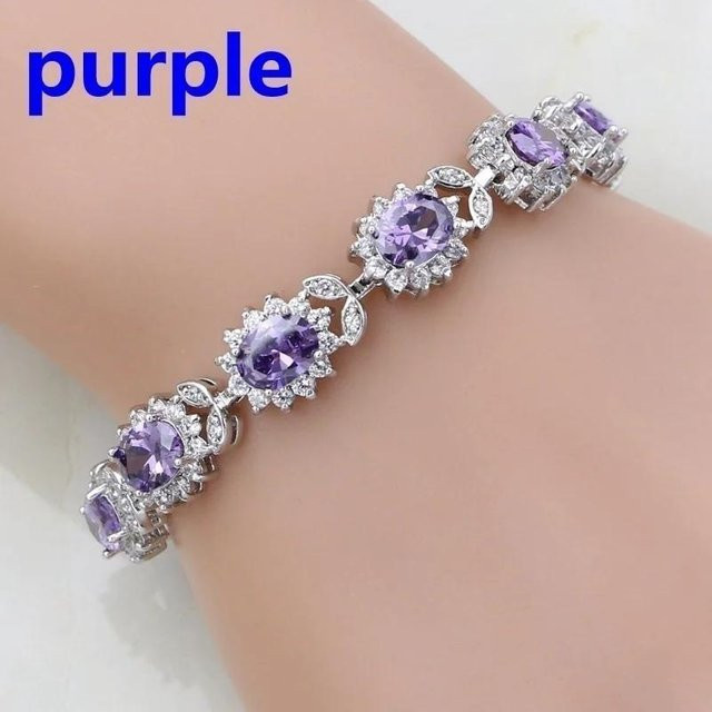 Rui Di Armband, Kristall, Zinklegierung, gray, Damen - Bild 1