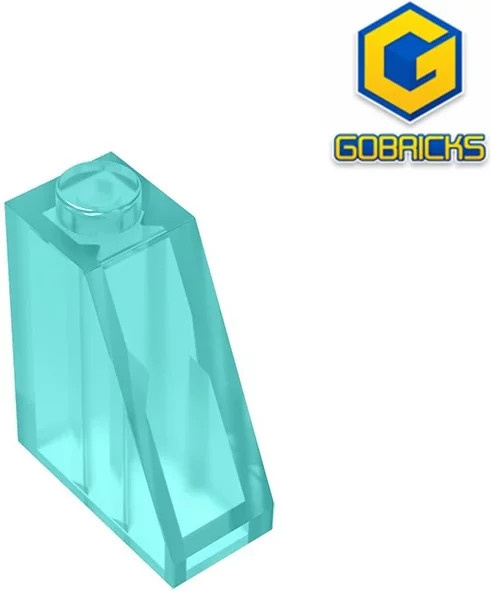 Gobricks GDS-618 Dachziegel 2 x 1 x 2, Zubehör, Blau - Bild 1