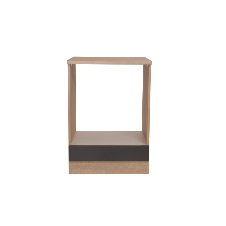 Respekta Herdumbauschrank Merle in Grau, B/H/T: 60 x 85 x 55,5 cm - Bild 2