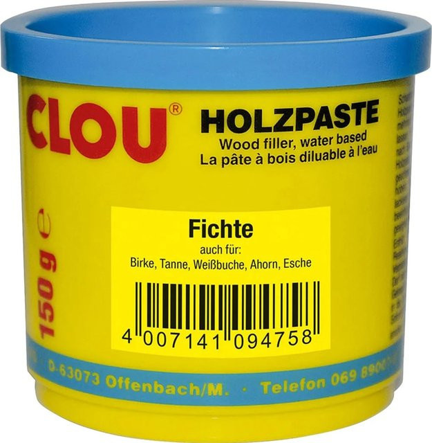 Clou Holzpaste Fichte wasservererdünnbar, 150 g - Bild 1
