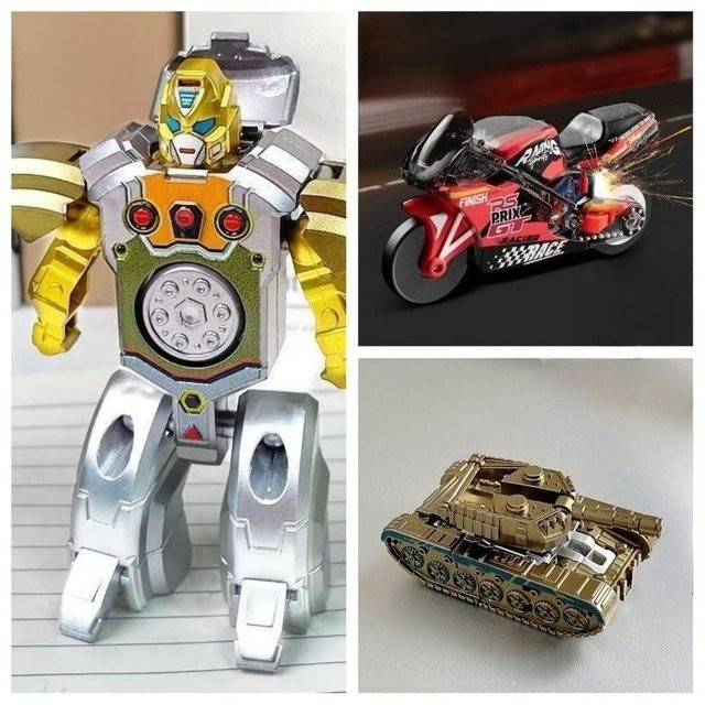 Hot Toys Transformers Megatron, Verwandelbarer Panzer-Roboter, Spielzeugauto - Bild 1