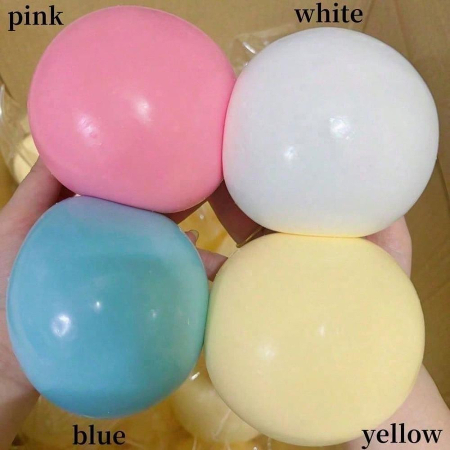 Topmix Stressabbau Squishy Ball, Weiches Anti-Angst ADHD Sensorisches Fidget Spielzeug - Bild 2