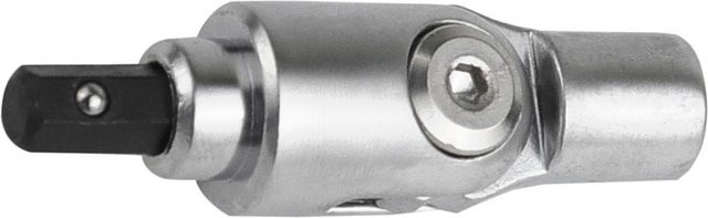 Magnetischer schwenkbarer Bithalter von Cyprinoid aus Metall in Silber mit Schnellverschluss für enge Stellen - Bild 1