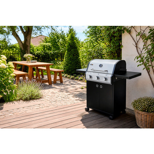 THOR Gasgrill North Bay Next in Grau mit 3 Brennern und einer Grillfläche von Breite: 62 cm, Tiefe: 42 cm - Bild 2
