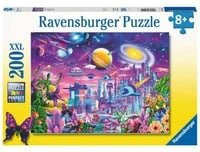 Ravensburger Kinderpuzzle Kosmische Stadt mit futuristischem Motiv - Bild 1