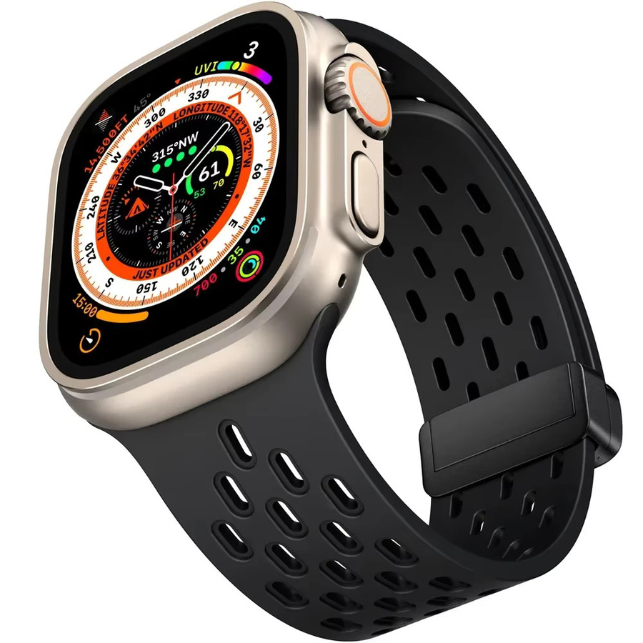 NEY Uhrenarmband Silikon, magnetisch, für Apple Watch - Bild 2