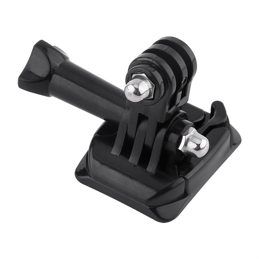 Andoer Sport Kamera Helm Seiten-Mount Kit Klebehalterung Zubehör für GoPro Hero 3/2/1 in Schwarz - Bild 3