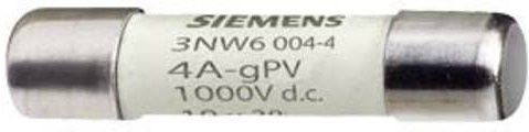 Siemens Photovoltaik-Sicherung 16A 1000V B x H: 10 mm x 38 mm 20 Stück - Bild 1