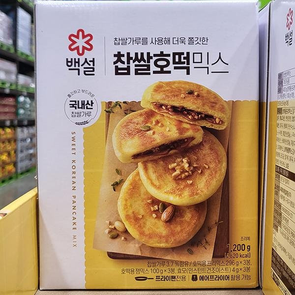 Beksul Klebreis Hotteok Mix 3 x 400 g - Bild 1