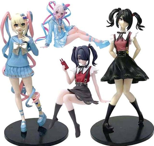Bandai NEEDY GIRL OVERDOSE Chokonose Figur, Kunststoff, Einzelfigur - Bild 1