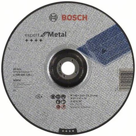 Bosch Expert for Metal A 30 S BF Trennscheibe gekröpft, Durchmesser: 230 mm, Farbe: Grau - Bild 1