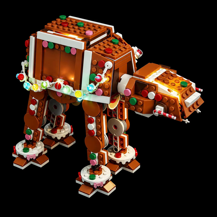 HPROSPER 5 V LED-Licht Set für Lego 40806 Lebkuchenhaus AT-AT Gehmaschine, dekorative Multicolor Lampe mit Batteriekasten - Bild 2