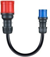 go-e Adapter für Gemini flex 22 kW, CEE rot Drehstrom 32A auf CEE blau 16A, rot/blau/schwarz - Bild 1