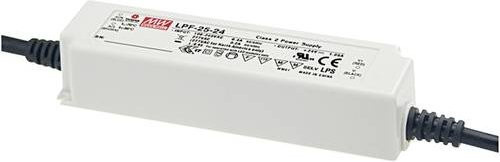 Mean Well LPF-25-36 LED-Treiber, weißer LED-Trafo mit IP67 Schutzart, 25.2W, 0.7A, 19.8 - 36 V/DC, nicht dimmbar - Bild 1