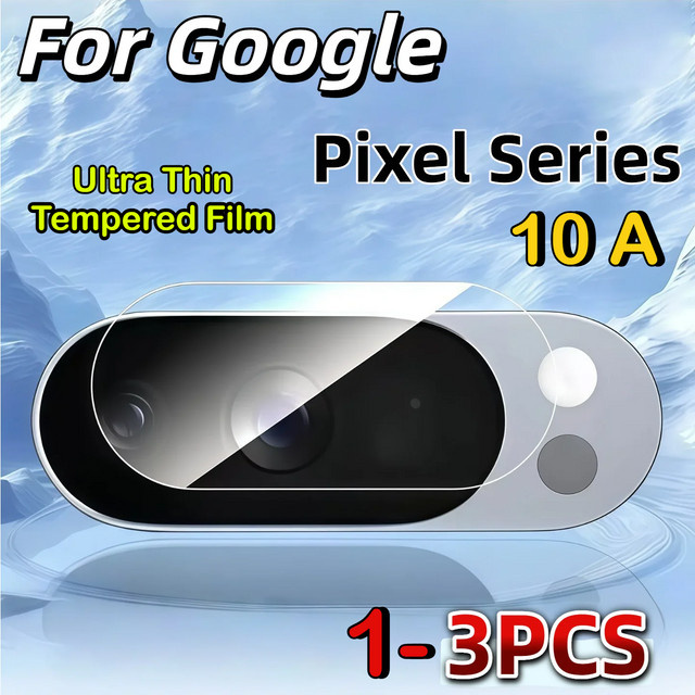 Schutzfolie aus gehärtetem Glas für die Rückkamera von Google Pixel 9 Pro XL, transparent, kratzfest und HD-klar - Bild 1