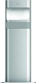 Theben LED-Pollerleuchte theLeda D BL AL in Silber aus Aluminium für den Außenbereich mit 8,5 Watt und IP 55 Schutzklasse - Bild 1