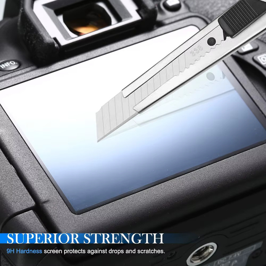 Sony Hartglas Schutzfolie für ZV-E10 und ZVE10 Mark II Display in Transparent - Bild 1