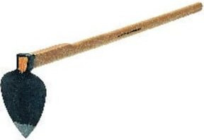 SHW Schmiedetechnik Herzhacke schmal Gr. 0 mit Eschenstiel 135 cm in Braun - Bild 1