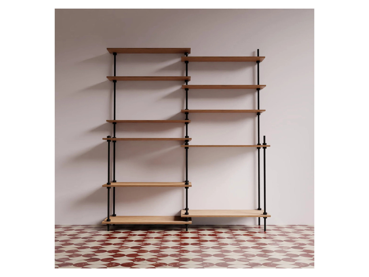 AR Shelving Regalsystem DECO mit 2 Standregalen in modernem Design - Bild 2