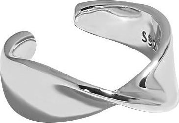 YIRAN Jewelry Ohrclip, 925 Silber, Weiß, Damen - Bild 1