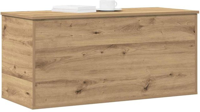 Aufbewahrungsbox Yiwydaa Artisan Eiche, Farbe Braun, B/T/H: 100 x 42 x 46 cm - Bild 1