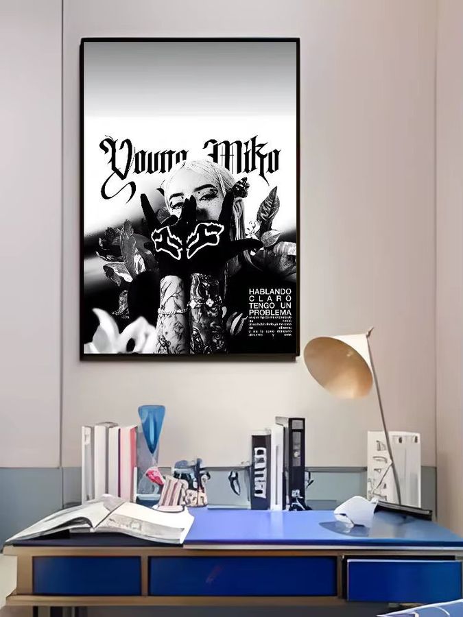 Y-Young M-Miko RAPPER Poster Kunst für deine Wanddekoration im Wohnzimmer oder Schlafzimmer - Bild 7